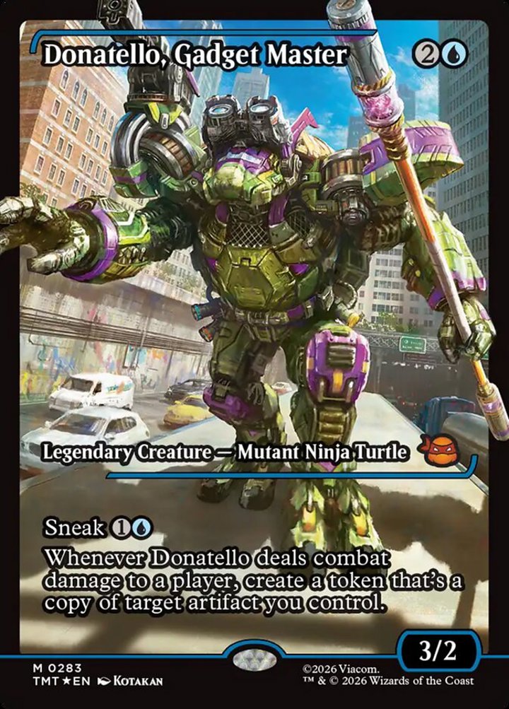 Donatello, Gadget Master (V.2)