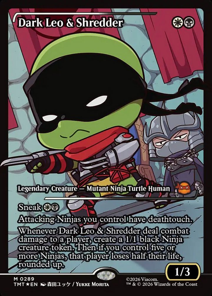 Dark Leo & Shredder (V.2)