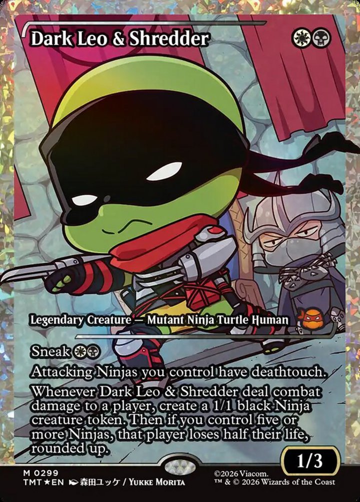 Dark Leo & Shredder (V.3)