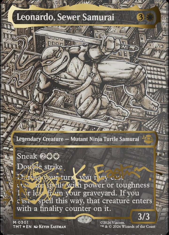 Leonardo, Sewer Samurai (V.2)