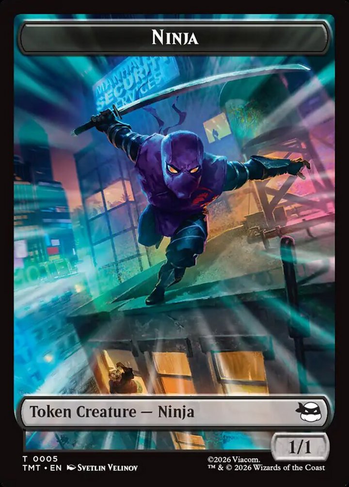 Treasure Token // Ninja Token (B 1/1)