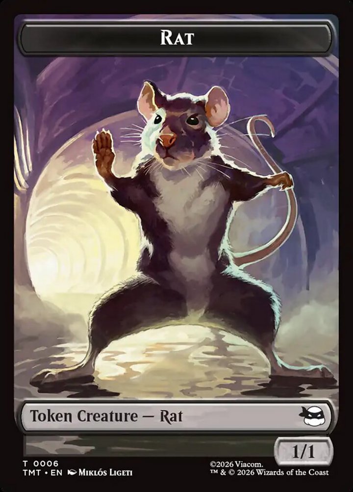 Clue Token // Rat Token (B 1/1)