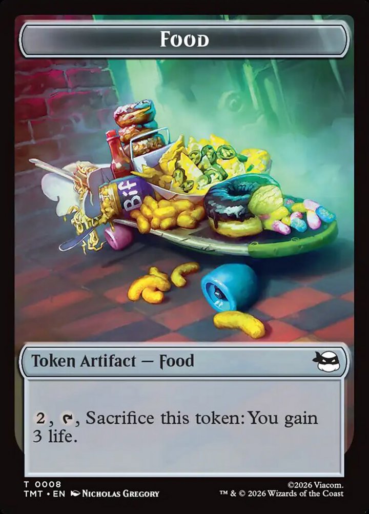 Dinosaur Soldier Token (W 2/2) // Food Token