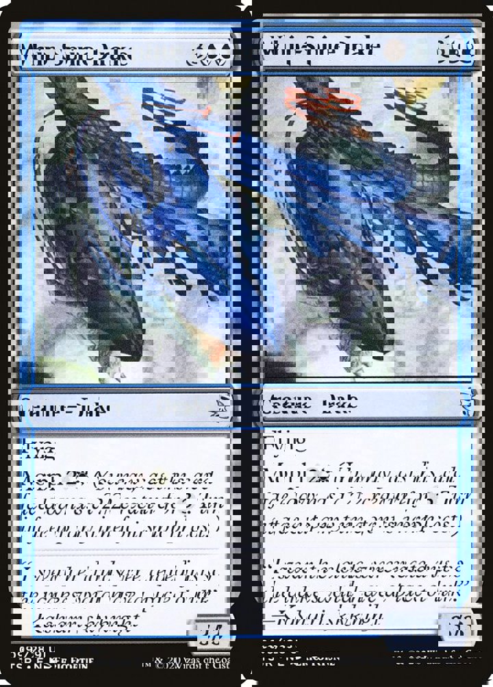 Whip-Spine Drake
