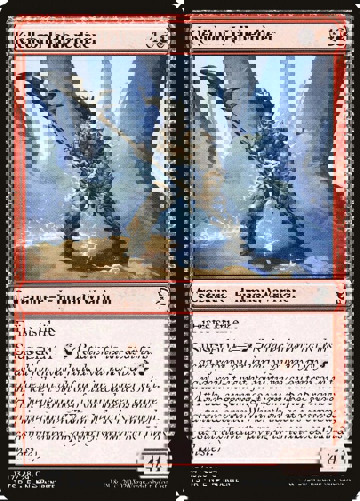 Keldon Halberdier