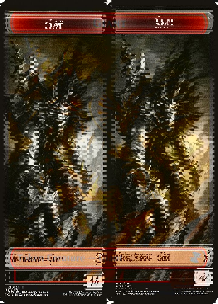 Giant Token (Red 4/4)