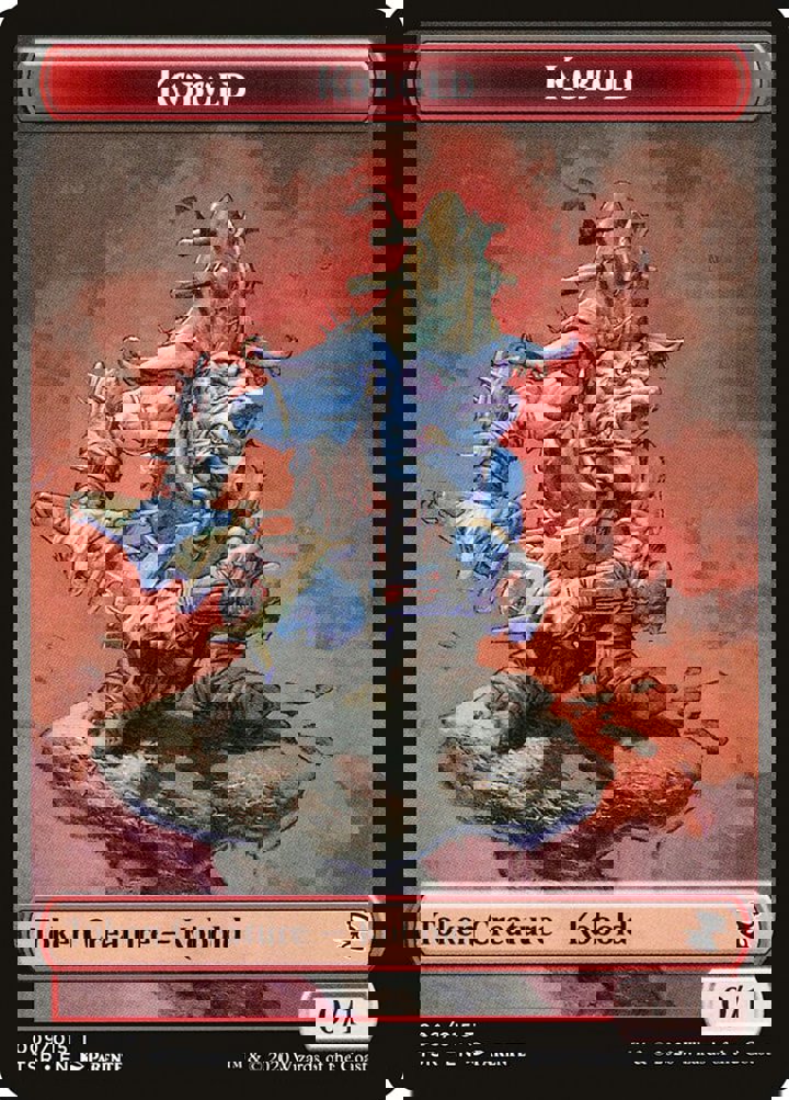 Kobold Token (Red 0/1)
