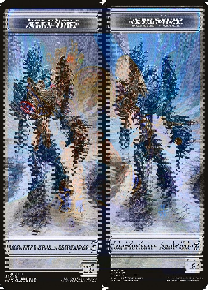 Assembly-Worker Token (Colorless 2/2)
