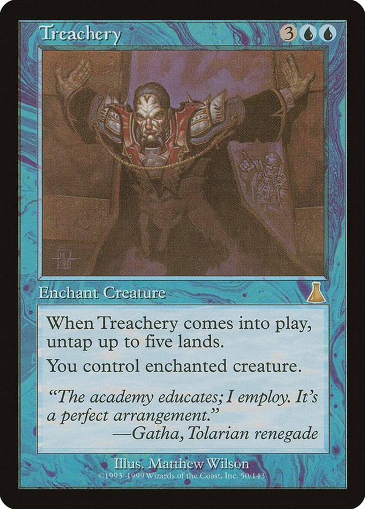Treachery Single: Magic: The Gathering Urza's Destiny Einzelkarte
