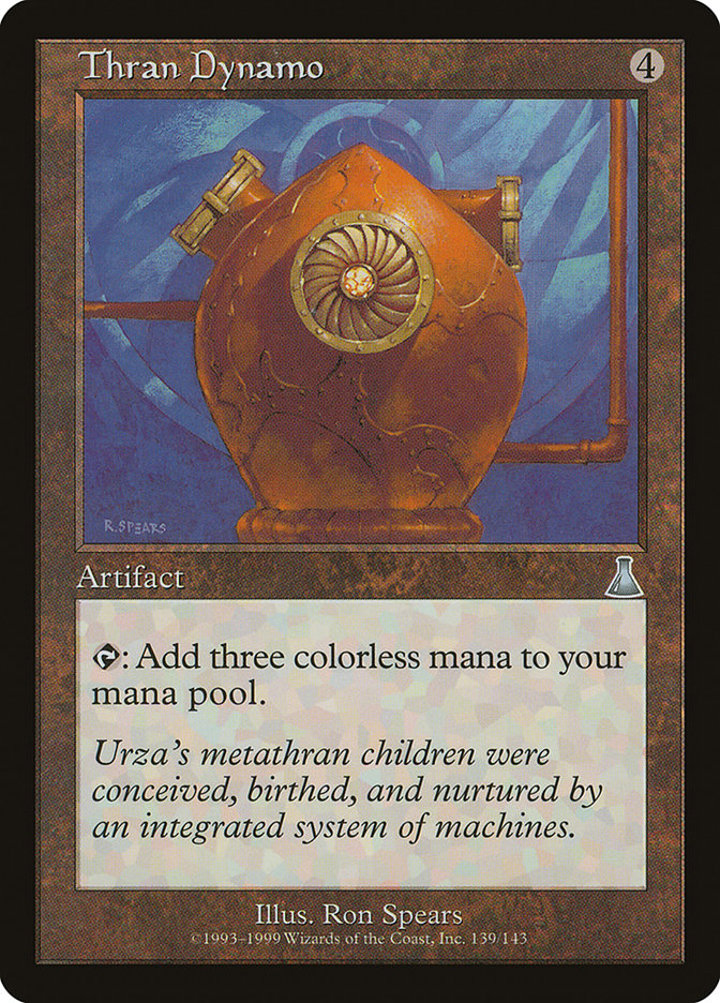 Thran Dynamo Single: Magic: The Gathering Urza's Destiny Einzelkarte