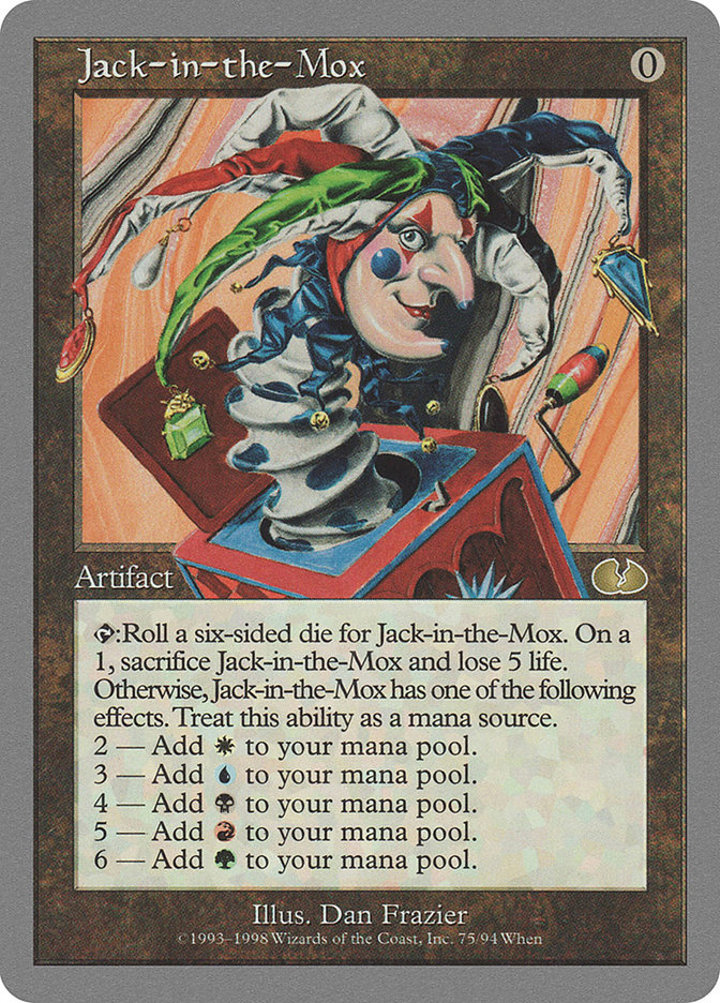 Jack-in-the-Mox Single: Magic: The Gathering Unglued Einzelkarte