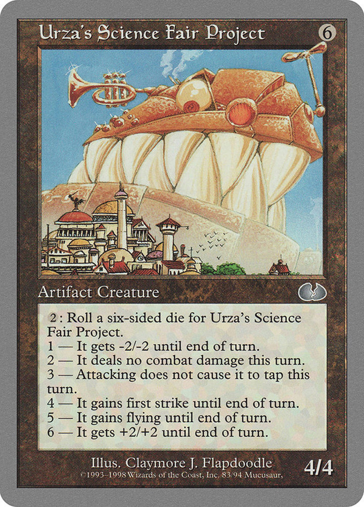 Urza's Science Fair Project Single: Magic: The Gathering Unglued Einzelkarte