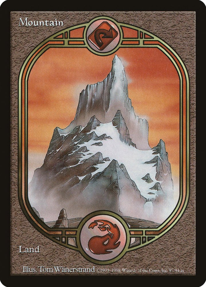 Mountain Single: Magic: The Gathering Unglued Einzelkarte
