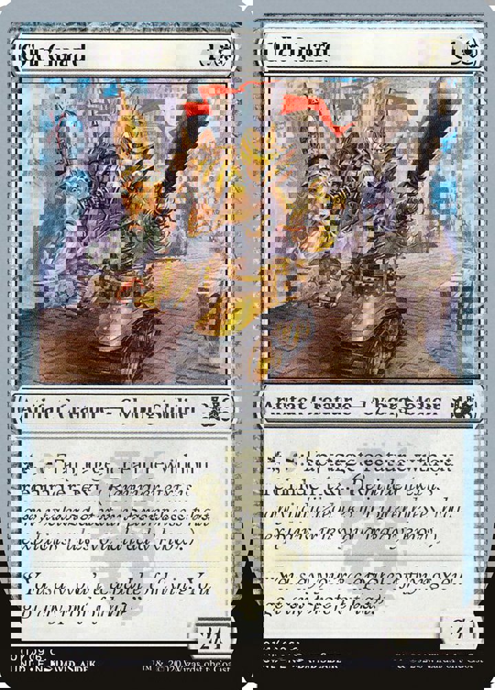 Old Guard Single: Magic: The Gathering Unsanctioned Einzelkarte