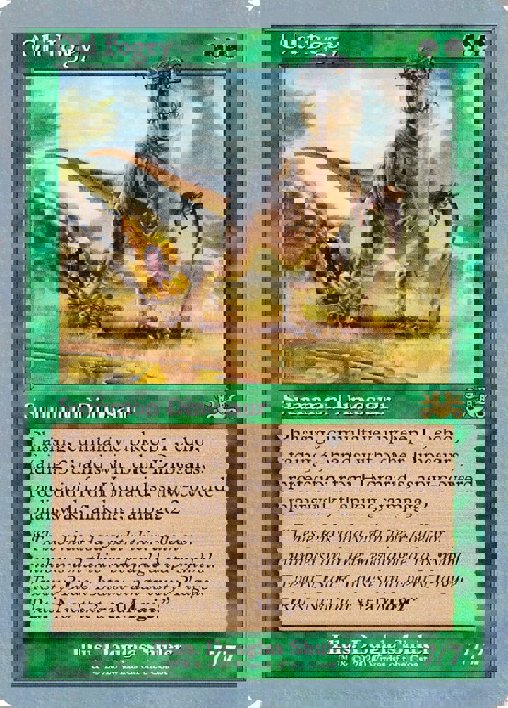 Old Fogey Single: Magic: The Gathering Unsanctioned Einzelkarte