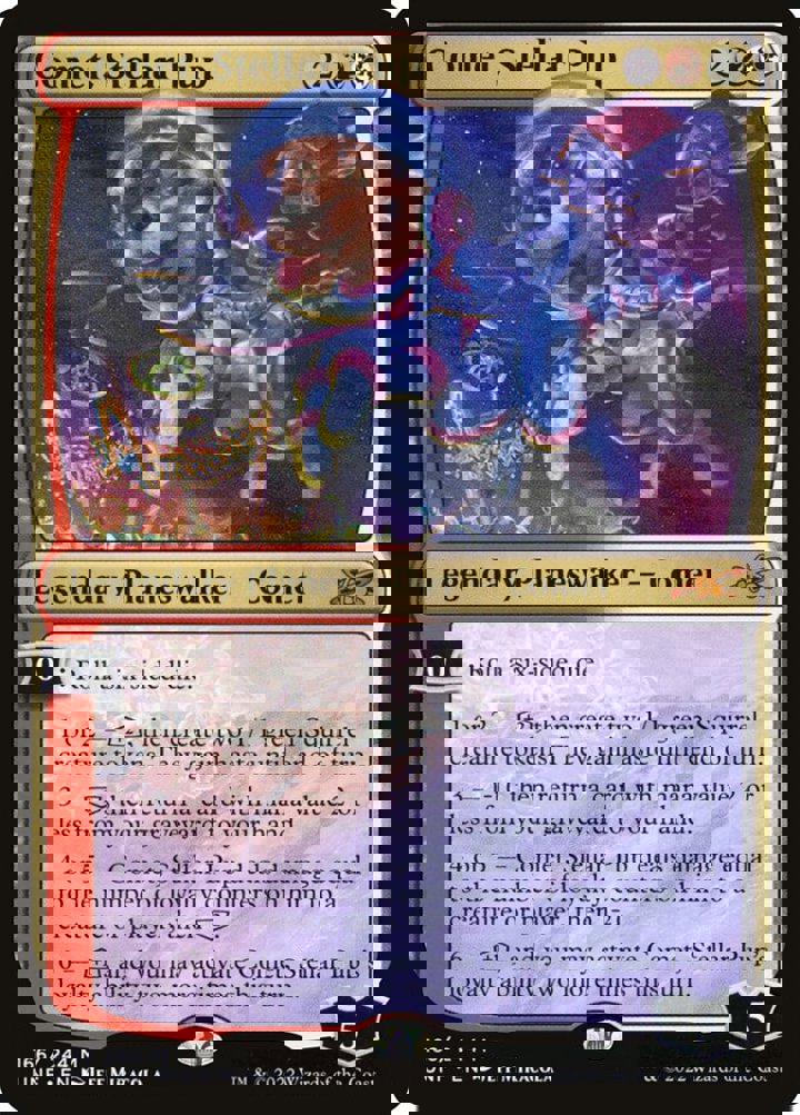 Comet, Stellar Pup Single: Magic: The Gathering Unfinity Einzelkarte