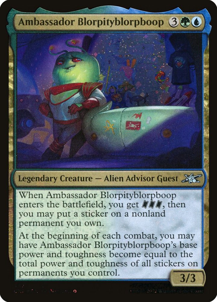Ambassador Blorpityblorpboop (V.2)