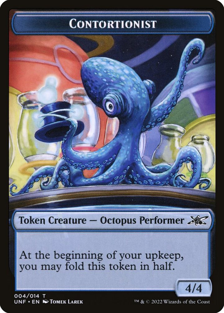 Contortionist Token (Blue 1/1)