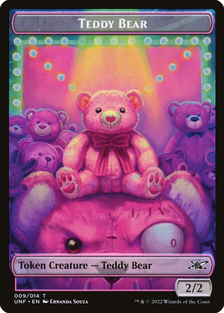 Teddy Bear Token (Pink 2/2)