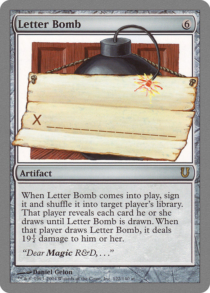 Letter Bomb