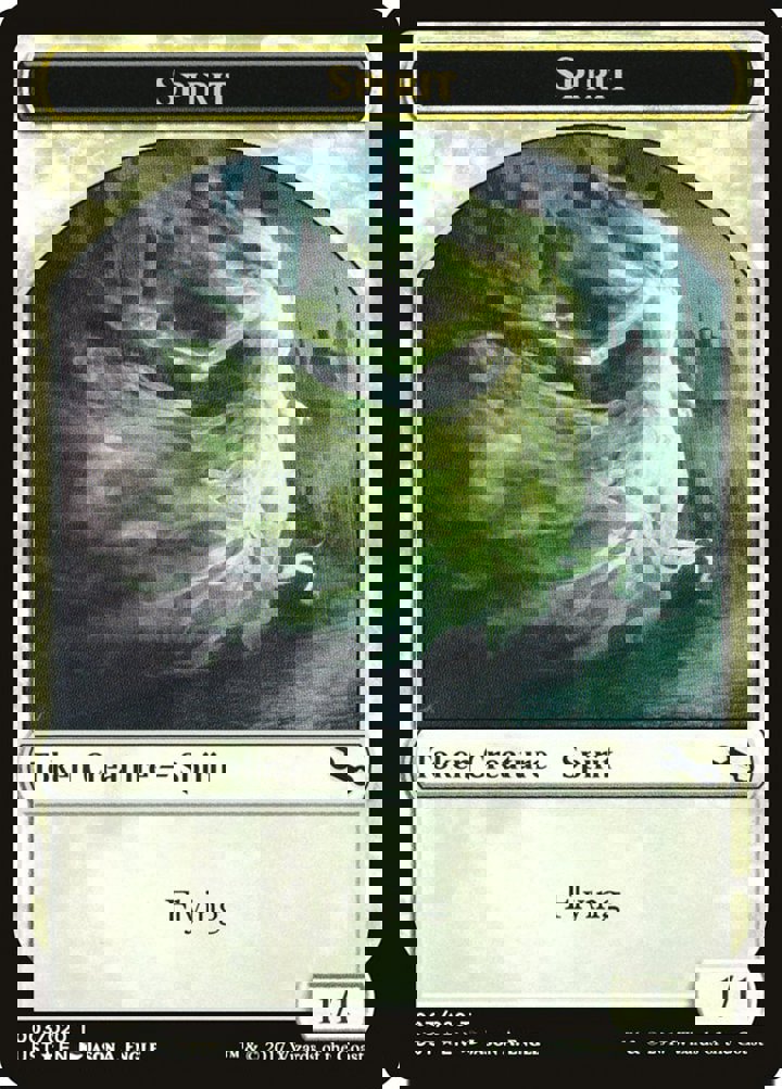 Spirit Token (White 1/1)