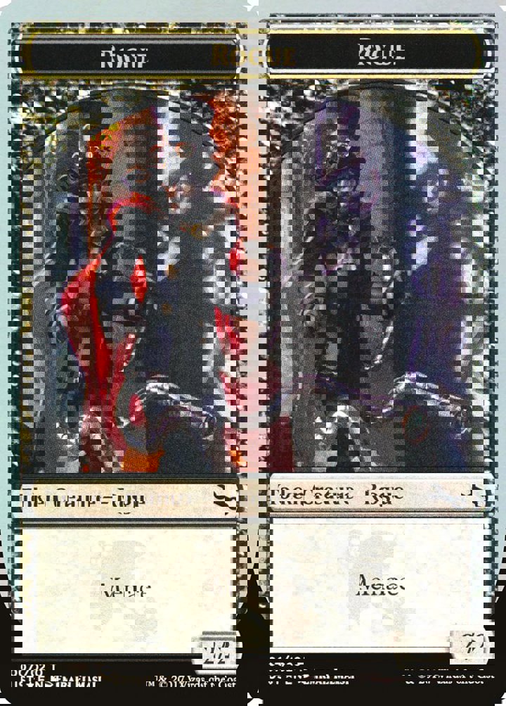 Rogue Token (Black 2/2 Menace)