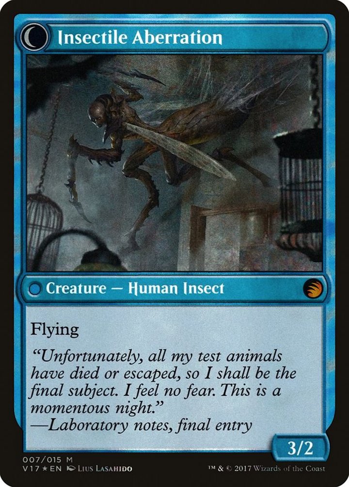 Delver of Secrets / Insectile Aberration