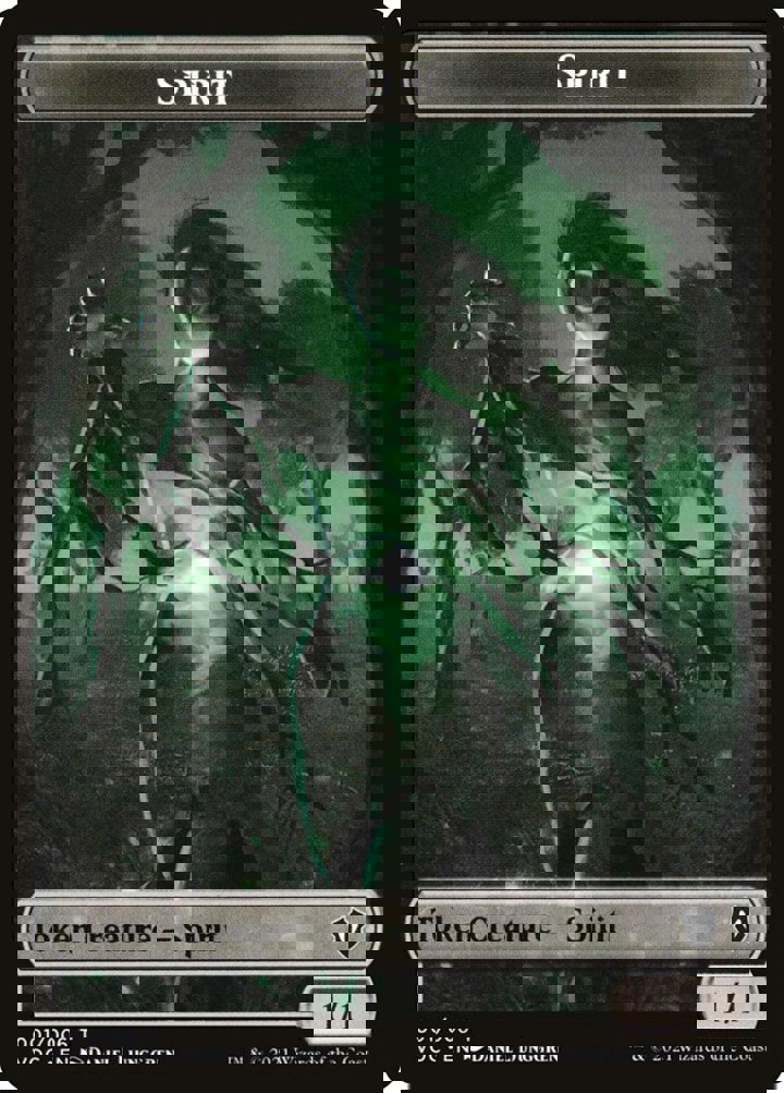 Spirit Token (C 1/1) / Spirit Token (W 1/1)