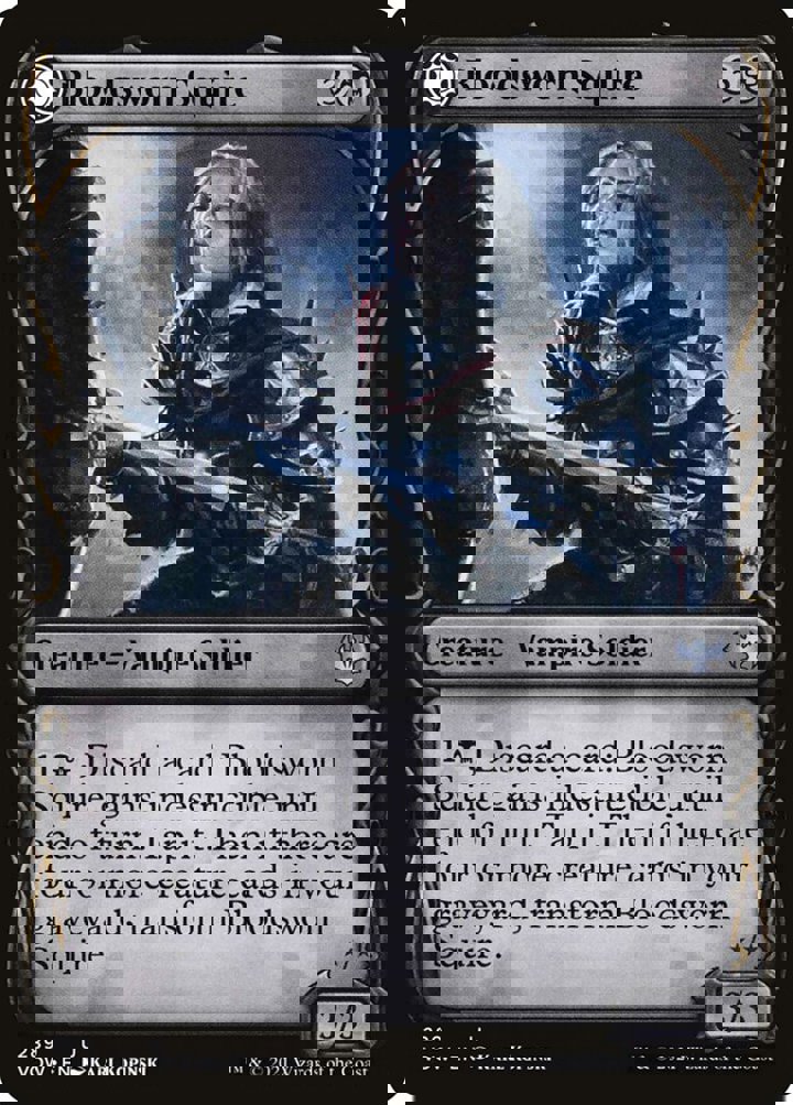 Bloodsworn Squire // Bloodsworn Knight