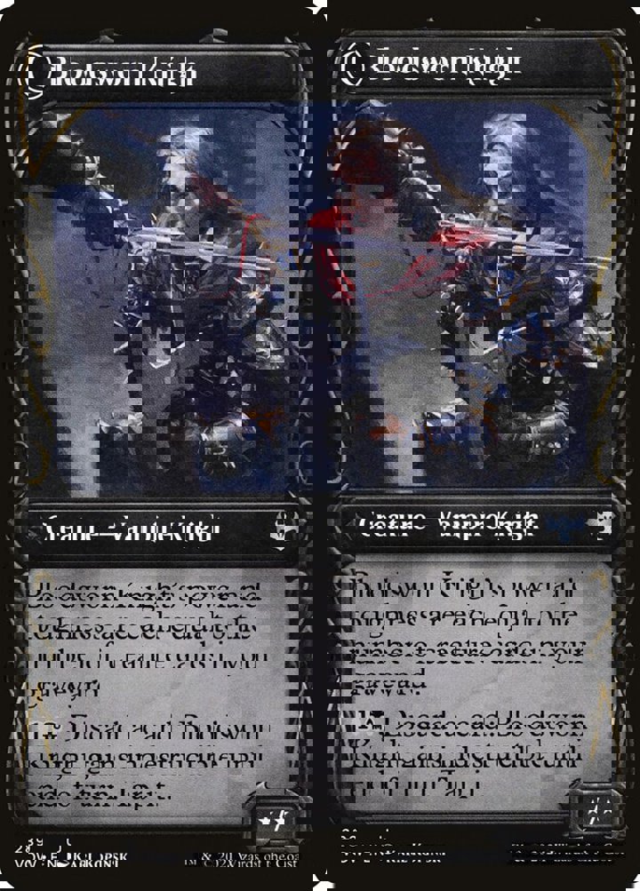 Bloodsworn Squire // Bloodsworn Knight