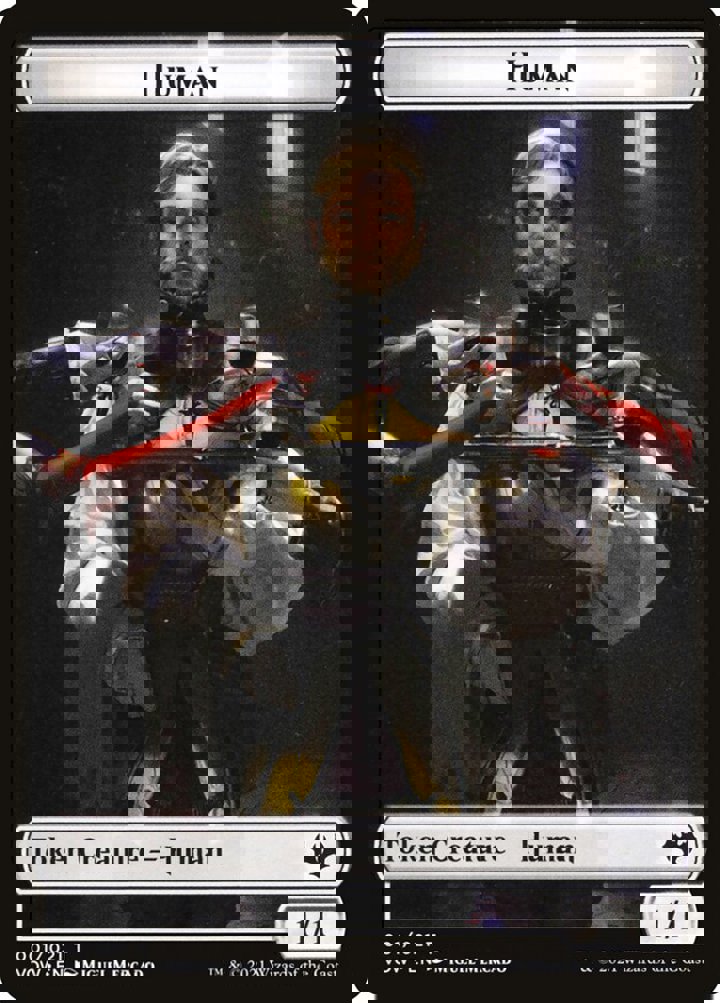 Human Token (White 1/1)