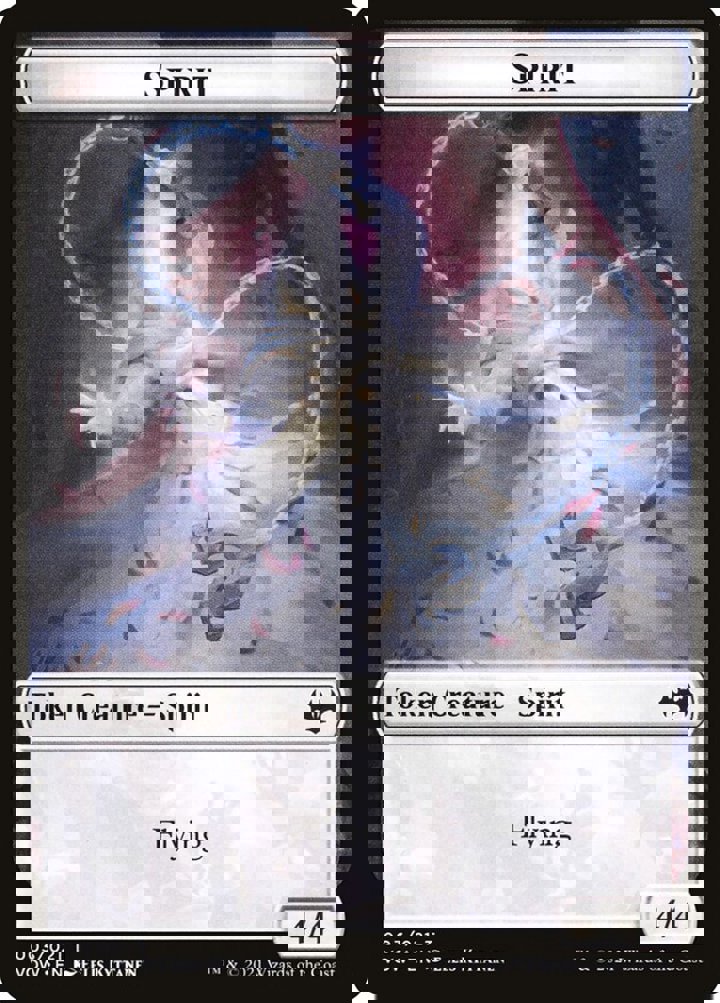 Spirit Token (White 4/4)