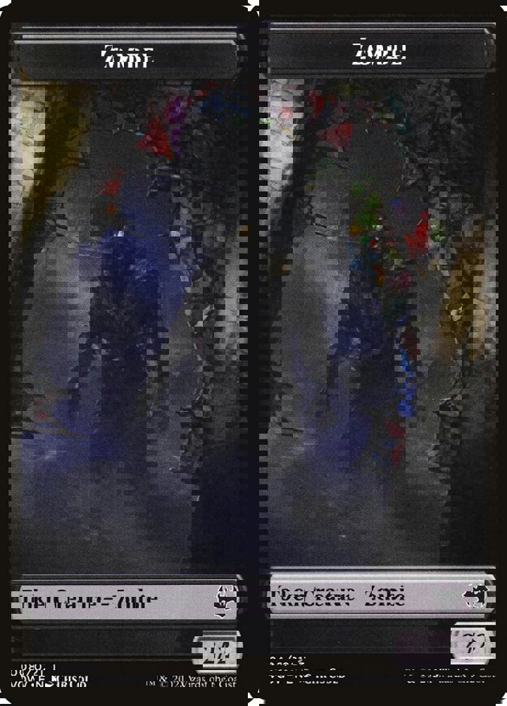 Zombie Token (Black 2/2)