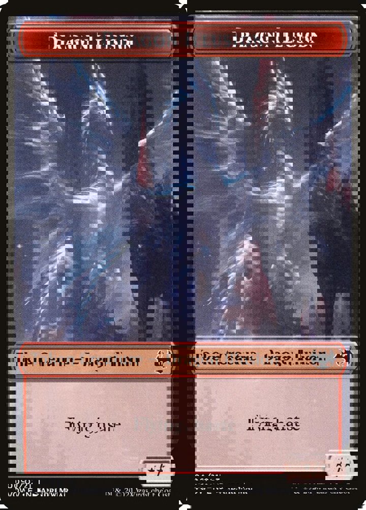 Dragon Illusion Token (Red */*)