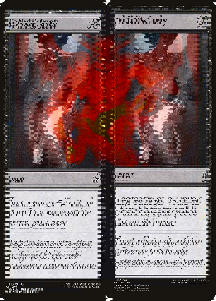 Ob Nixilis's Cruelty