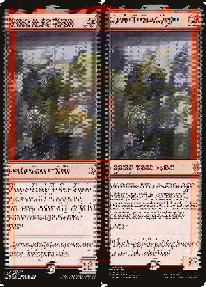 Krenko, Tin Street Kingpin