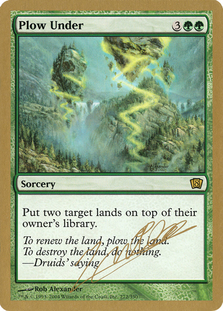 Plow Under (V.1)