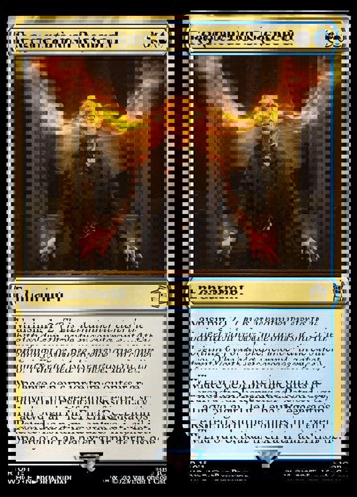 Regenerations Restored