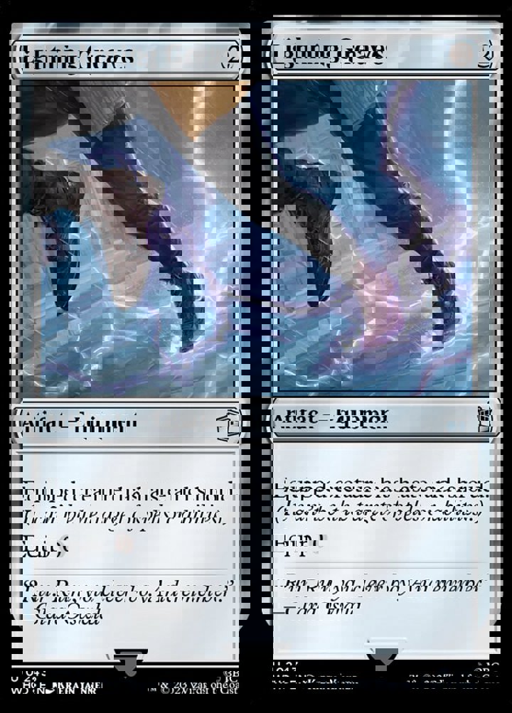 Lightning Greaves