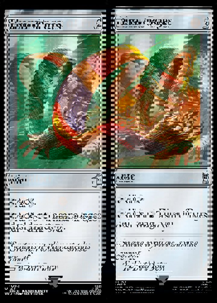 Talisman of Progress