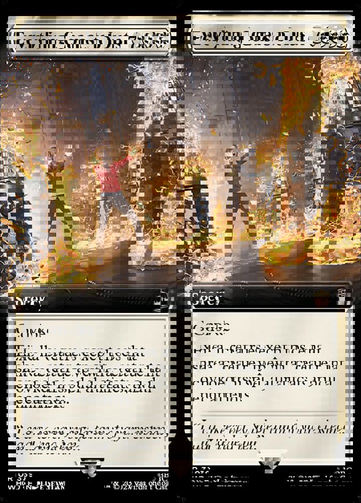 Everything Comes to Dust (V.1)
