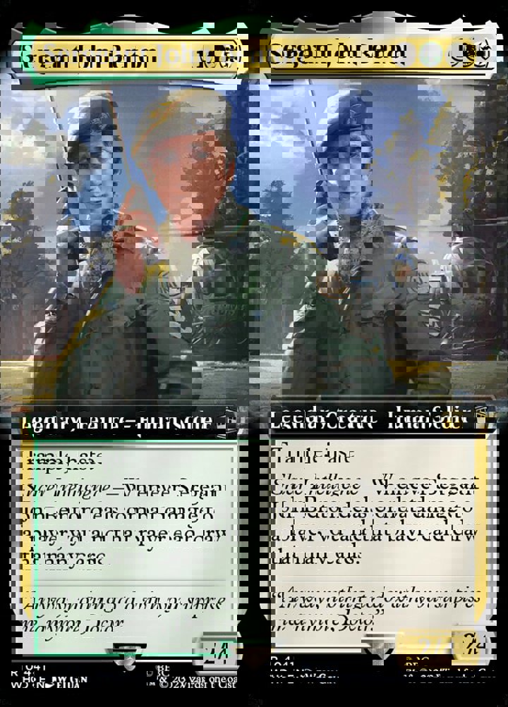 Sergeant John Benton (V.1)