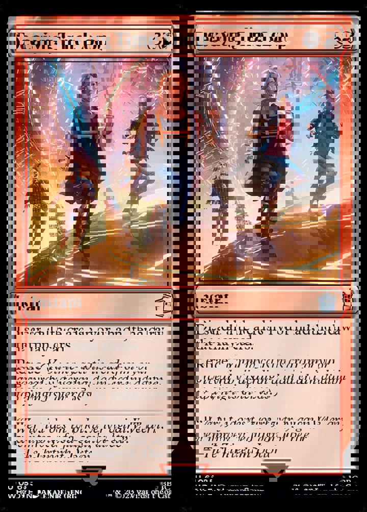 Decaying Time Loop