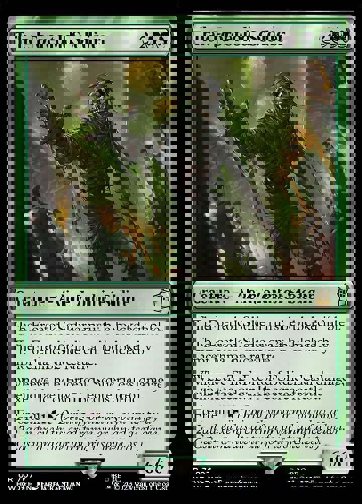 The Foretold Soldier (V.2)