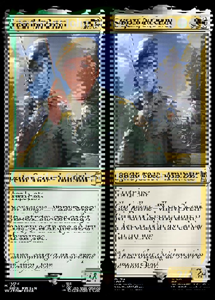 Sergeant John Benton (V.2)