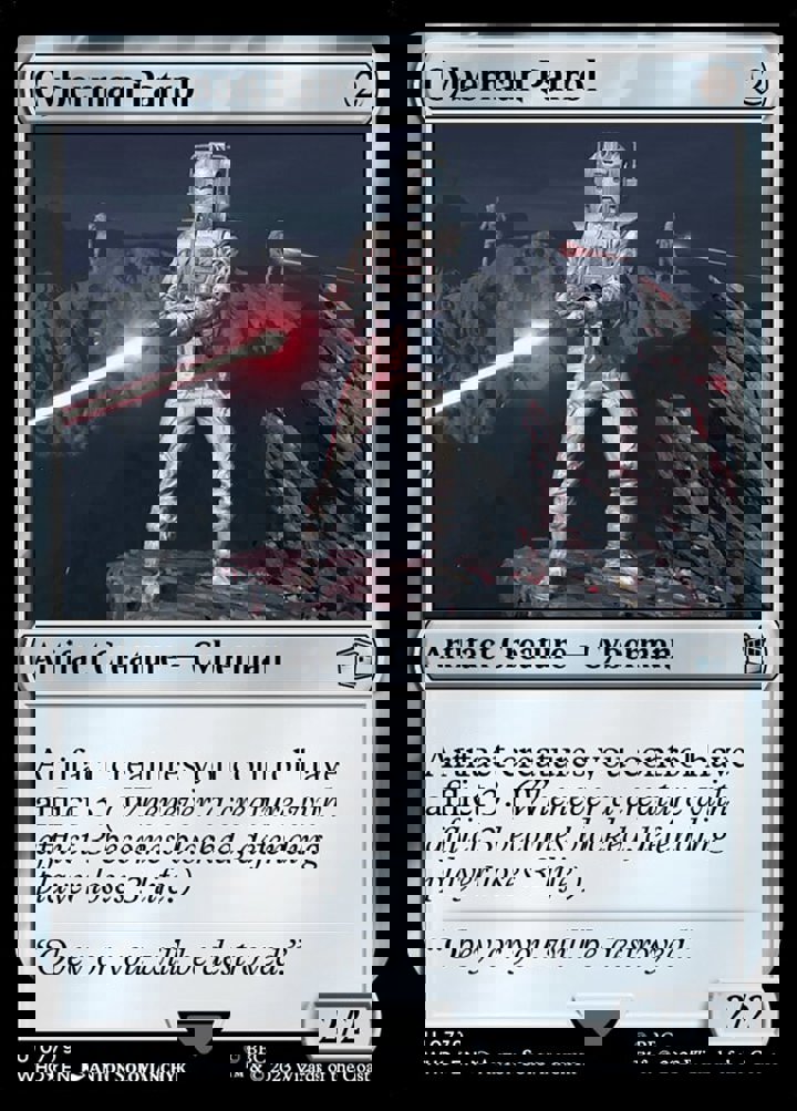 Cyberman Patrol (V.2)