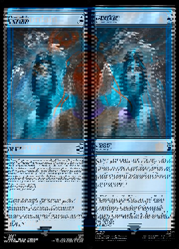 Preordain