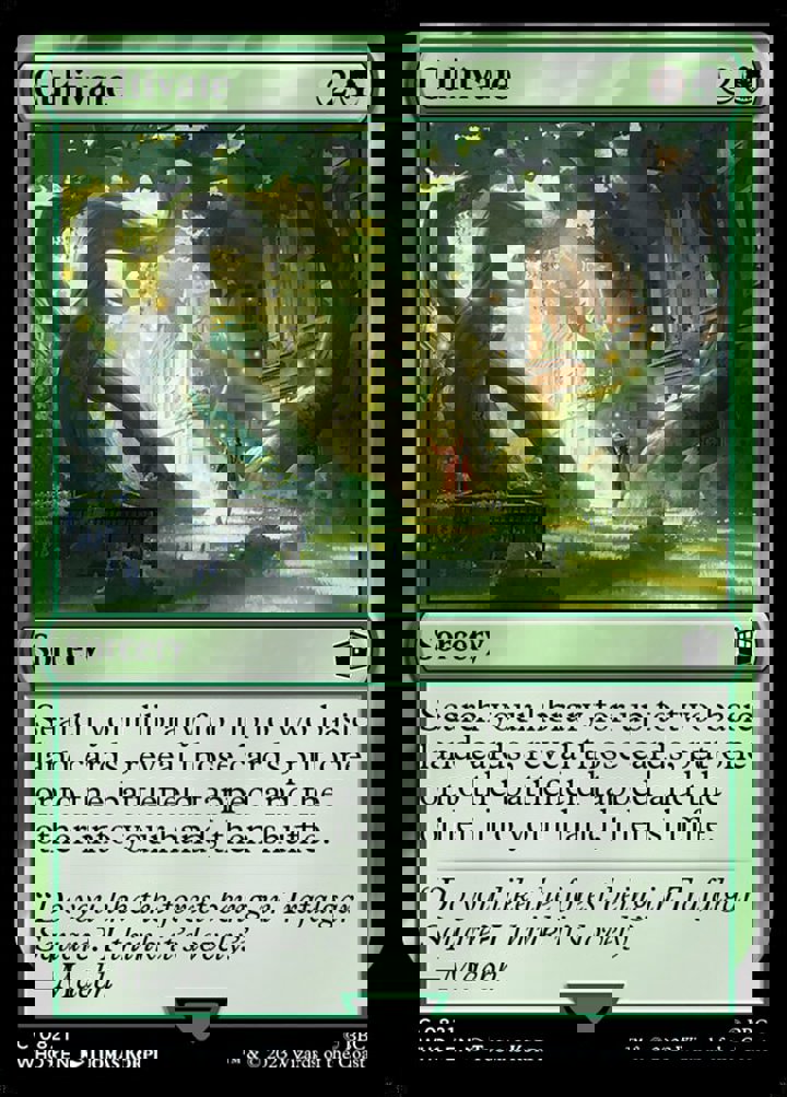 Cultivate Single: Magic: The Gathering Universes Beyond: Doctor Who: Extras Einzelkarte