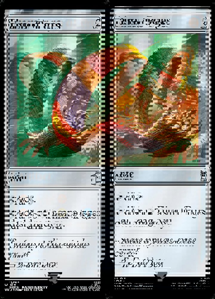Talisman of Progress