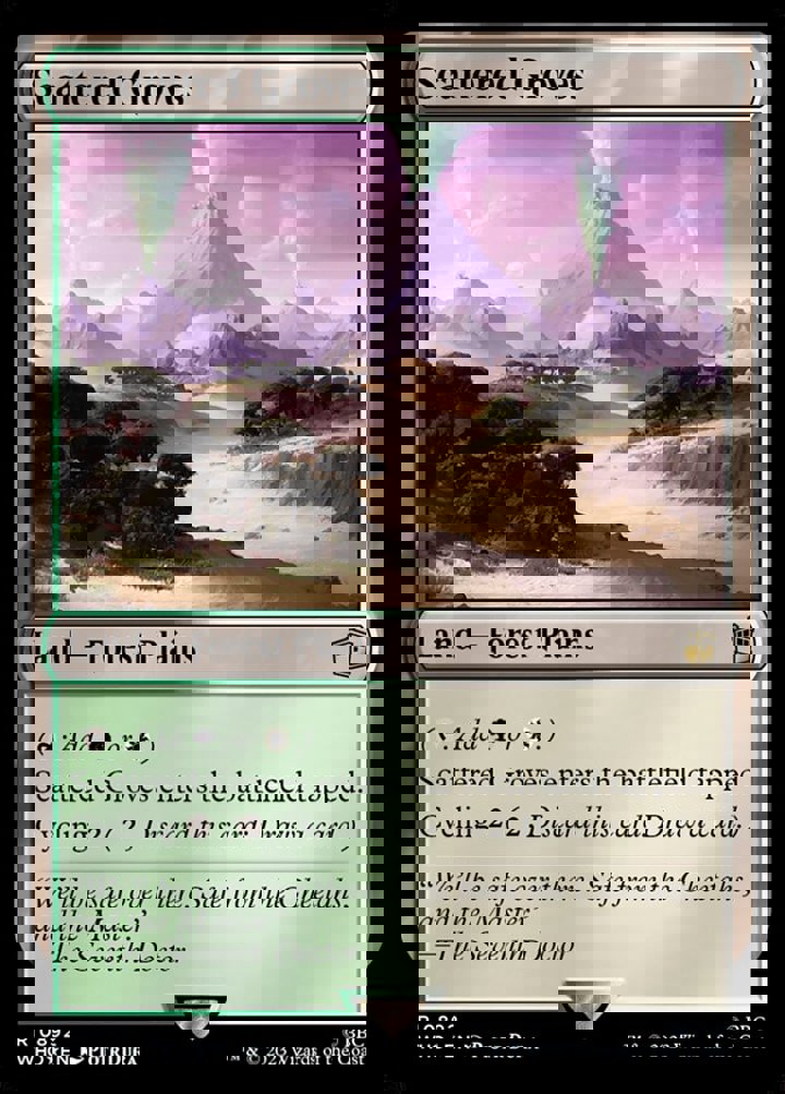 Scattered Groves (V.2)